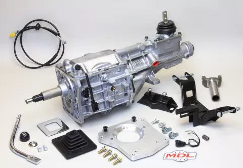 Package, Auto to WC T5, 200ci 136 tooth 67-68 Mustang